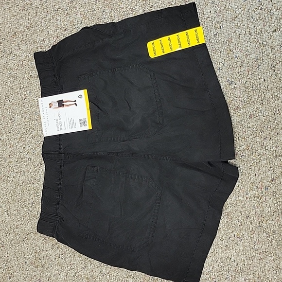 Social Standard By Sanctuary Womens Washed Black Fortune Tencel Short NWT Medium - Picture 3 of 6